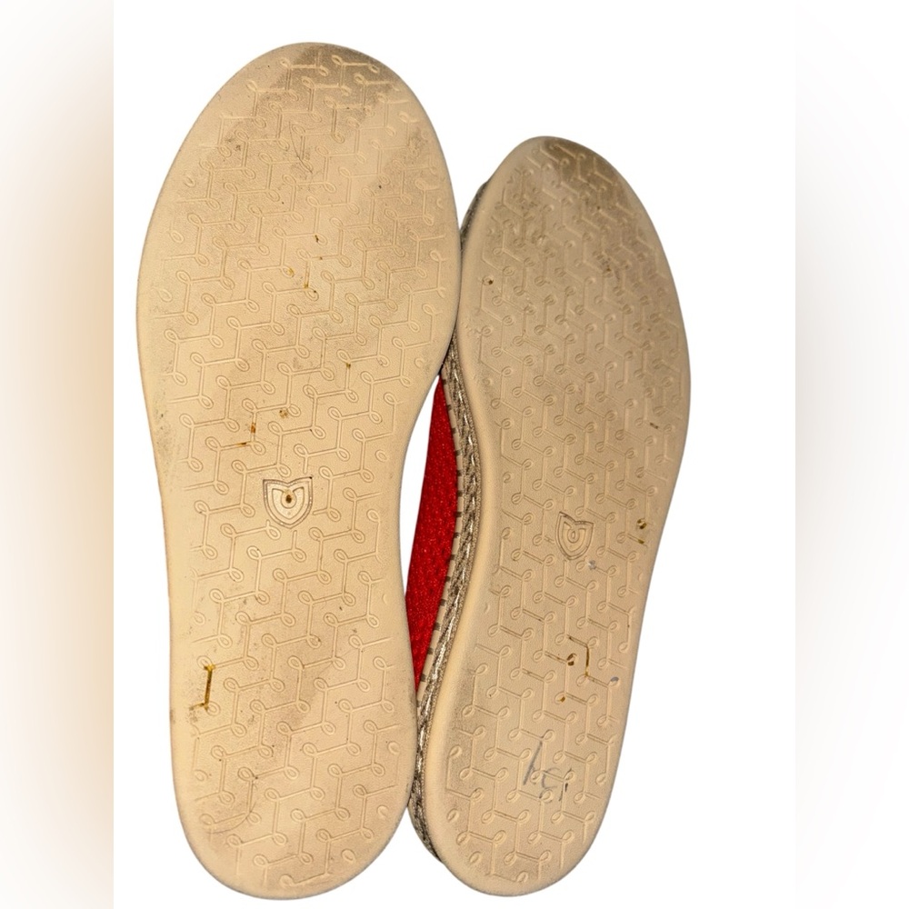 Rothy's The Espadrille Boardwalk Red Hot  Knit Flats Women's Size 8 Shoes - Picture 8 of 10